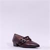 Hispanitas Ginebra 2 Strap Loafer - Bordeaux Leather